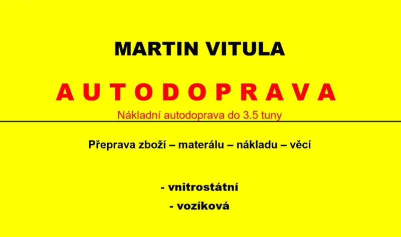 Autodoprava do 3,5t