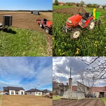 Práce na poli a zahradě